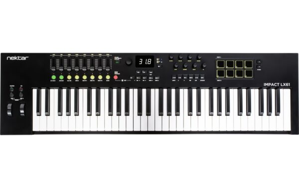 nektar Impact LX61 MK3 mit 61 anschlagdynamischen Tasten kaufen Schweiz | Mediatech.ch