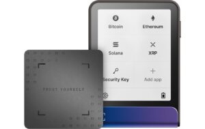 Ledger Flex Neptune Blue inkl. Recovery Key Krypto-Wallet mit Recovery Key