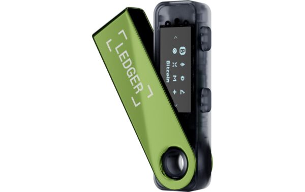 Ledger Nano S Plus - Oxidante Green Hardware Crypto Wallet kaufen Schweiz | Mediatech.ch