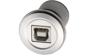 EXSYS EX-49193, Einbau-Adapter USB-B/USB-A USB 2.0, Buchse-Buchse