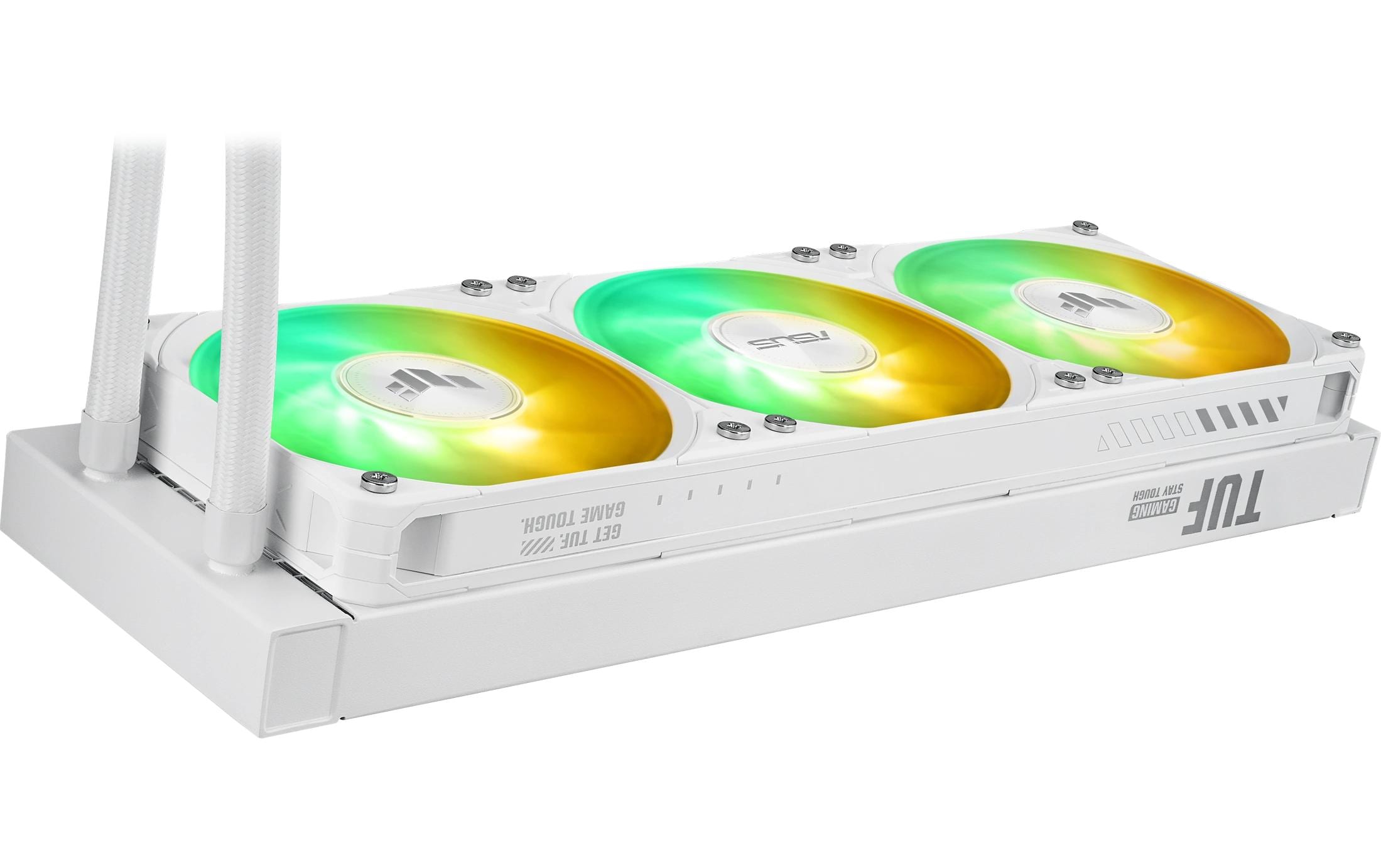 1925883_5 - Mediatech Asus TUF GAMING LC III 360 ARGB LCD WHT Liquid CPU Cooler, 3x120mm ARGB, LCD