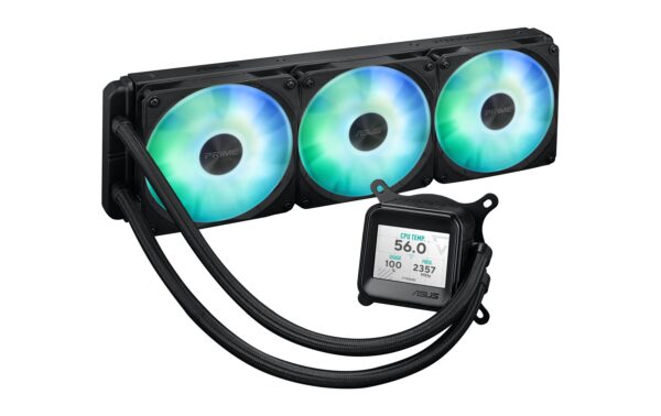 1925885 - Mediatech Asus PRIME LC 360 ARGB LCD Liquid CPU Cooler, 3x120mm ARGB, LCD kaufen Schweiz | Mediatech.ch