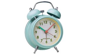 ChicMic Alarm Clock - Morning Mist 8x12cm, Glocken Alarm,Licht,Batterie exkl.