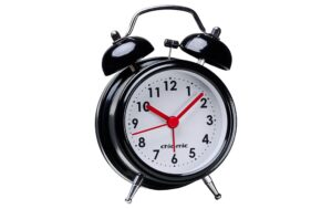 ChicMic Alarm Clock - Timeless 8x12cm, Glocken Alarm,Licht,Batterie exkl.