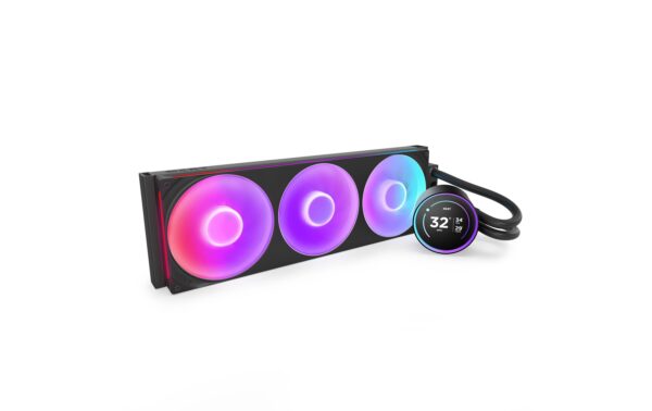 Wasserkühler NZXT Kraken Elite 420 RGBV2 Schwarz,  AMD und Intel S.