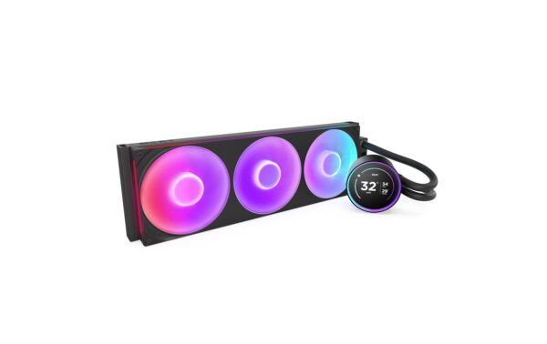 Wasserkühler NZXT Kraken Elite 420 RGBV2 Schwarz,  AMD und Intel S.