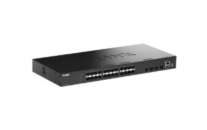 D-Link DGS-1530-28S/E:28-P SFP Smart Switch 24x SFP, 4x 10G SFP+ , Stackabel