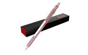 Rotring Kugelschreiber 600 Metallic rosé Mine: M, schwarz