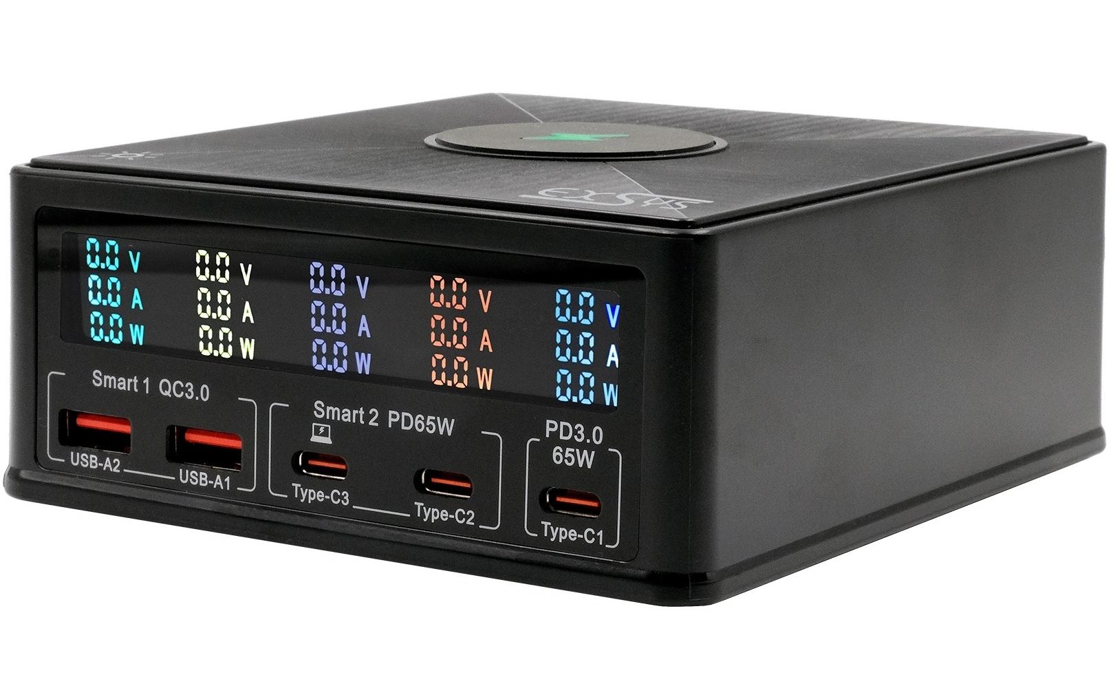 1928173 - Mediatech EXSYS EX-1106, Multiport Ladestation 160W Laden von bis zu 6 Geräten gleichzeitig kaufen Schweiz | Mediatech.ch