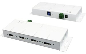 EXSYS EX-1183HMVS-2W, 4x USB3.2, Metall HUB 15KV ESD Schutz, weisses Gehäuse kaufen Schweiz | Mediatech.ch