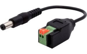 EXSYS EX-49140, DC Kabel Adapter, Stecker Hohlstecker 5.5x2.1 zu 2-pin Terminal Block