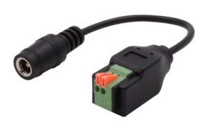 EXSYS EX-49141, DC Kabel Adapter, Buchse Buchse 5.5x2.1 zu 2-pin Terminal Block