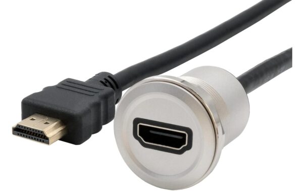 EXSYS EX-49180, Einbau-Adapter HDMI Buchse zu Stecker, 30 cm kaufen Schweiz | Mediatech.ch