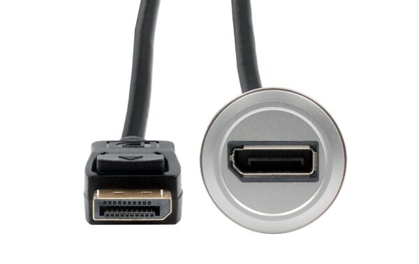 1929970_1 - Mediatech EXSYS EX-49185, Einbau-Adapter DisplayPort Buchse zu Stecker, 30 cm