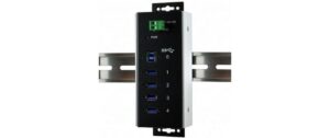 EXSYS EX-1187HMVS-WT, 7x USB3.2, Metall 15KV ESD, Din-Rail, -40°C bis +85°C kaufen Schweiz | Mediatech.ch