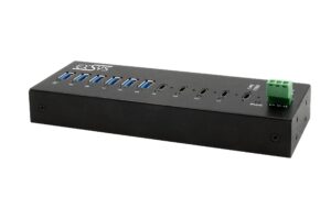 EXSYS EX-12280HMS, 10x USB3.2, Metall HUB 15KV ESD, 4xUSB-C, 6xUSB-A kaufen Schweiz | Mediatech.ch