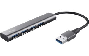 Trust Halyx USB 3.2 Gen1-Hub mit 4 Ports USB-A
