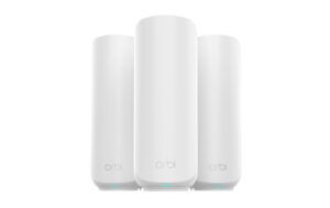 Netgear RBE373 Orbi 3 Dual-band Mesh 3-Set WiFi 7 System 3-Set weiss