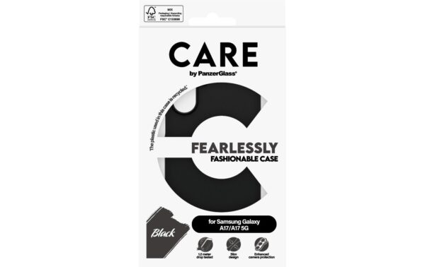 CARE by PanzerGlass TPU Case Black Samsung Galaxy A17, Black