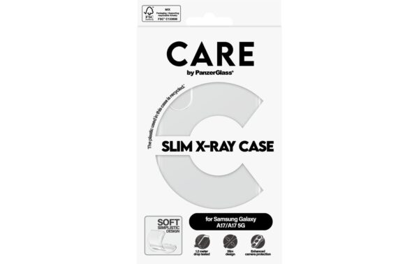 CARE by PanzerGlass Fashionable X-Ray Case Samsung Galaxy A17, Transparent