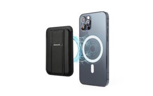 4smarts Magnet Wallet mit Kickstand Schwarz