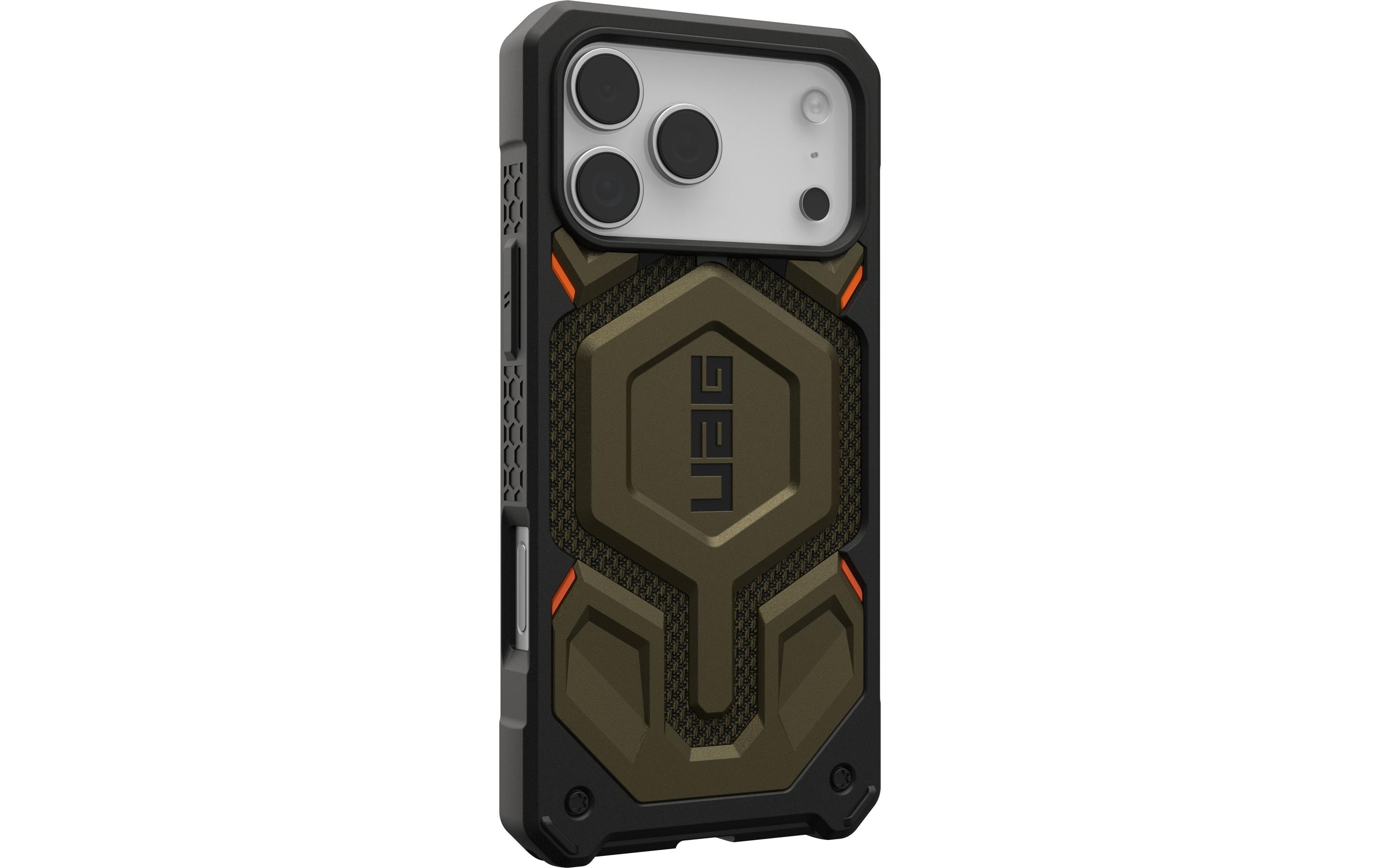 UAG Monarch Pro MS kevlar grün iPhone 17 Pro Max kaufen Schweiz | Mediatech.ch