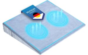 Flipline Keilkissen Schaumstoff 36x33x7cm hellblau, Kissen,