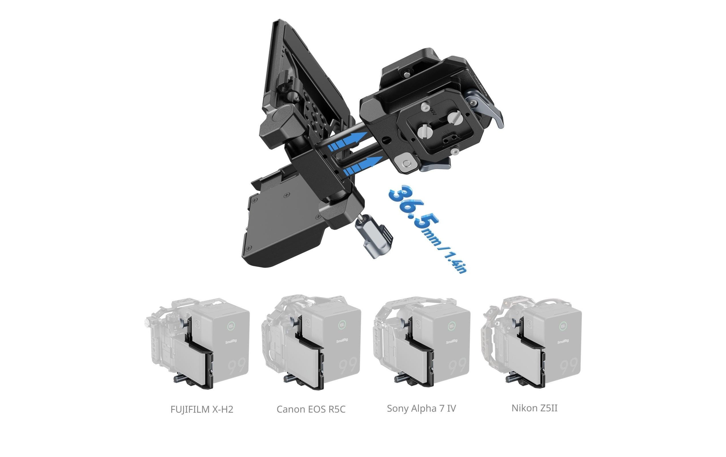 1935022_7 - Mediatech SmallRig V-Mount Battery Mount Plate Kit (Pro)