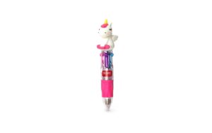 Legami Kugelschreiber Mini 4-C Rainbow 1mm, 4-farbig grün blau violett rosa, 1 Stk