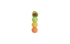 Legami Textmarker 3 in 1 Avocado stapelbar, 3-farbig pastell