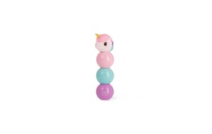 Legami Textmarker 3 in 1 Unicorn stapelbar, 3-farbig pastell