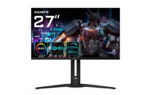 Gigabyte FO27Q3 27 OLED 2560 x 1440 QHD, 360Hz, Curved, HDMI