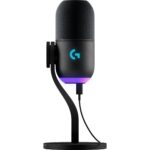 Logitech Yeti GX Dynamic USB Mic Schwarz, RGB Gaming mit Lightsync
