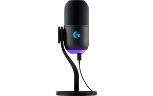 Logitech Yeti GX Dynamic USB Mic Schwarz, RGB Gaming mit Lightsync