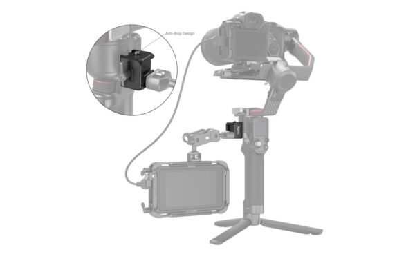 1937542_3 - Mediatech SmallRig NATO Clamp Accessory Mount for DJI RS3/Pro/RS4/RS4Pro/Mini
