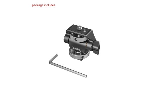 SmallRig Swivel Tilt Adj Monitor Support with Cold Shoe
