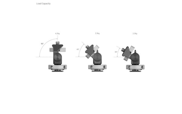 SmallRig Swivel Tilt Adj Monitor Support with Cold Shoe
