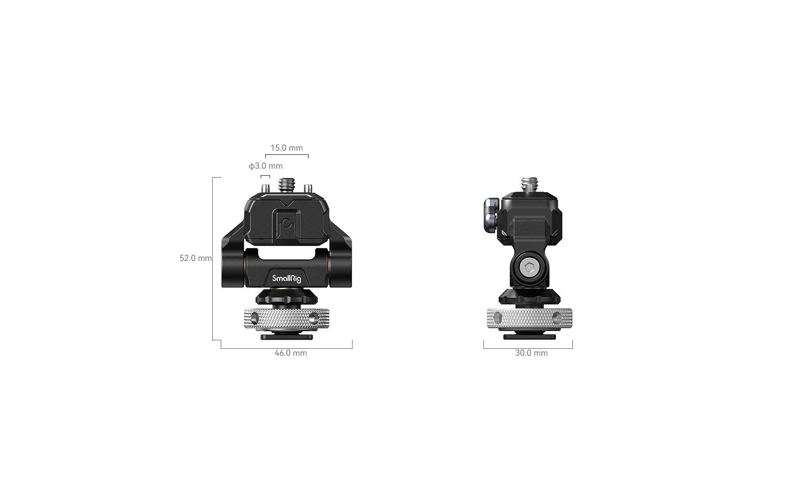 1937614_1 - Mediatech SmallRig mini QR Monitor Mount Drop-in HawkLock with CS