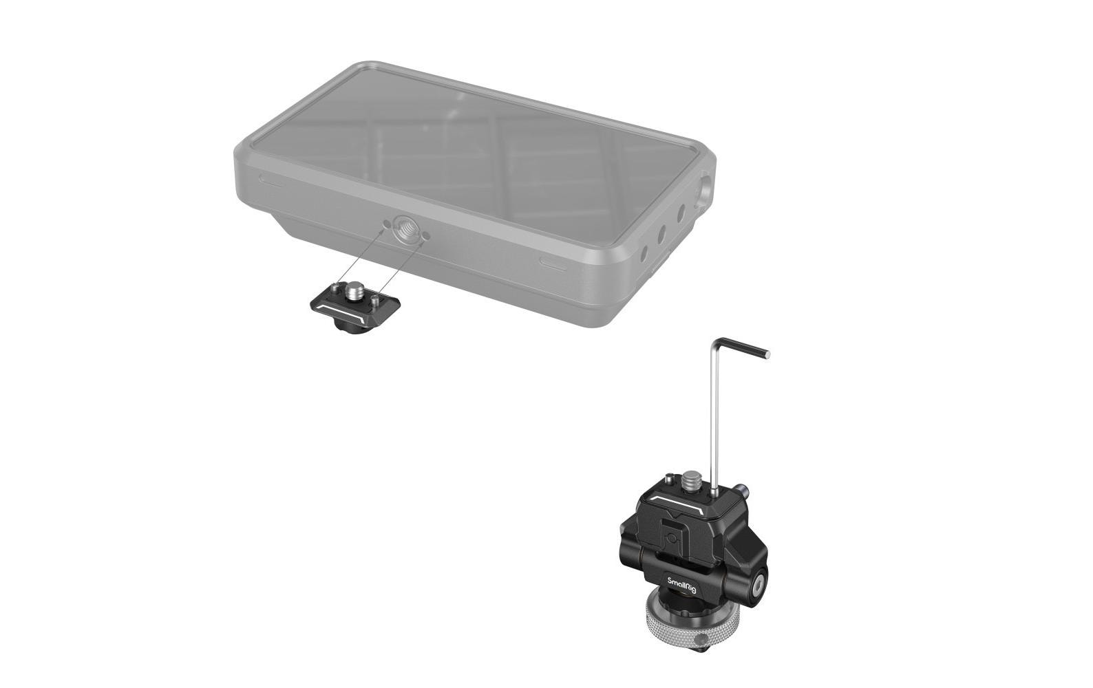 1937614_2 - Mediatech SmallRig mini QR Monitor Mount Drop-in HawkLock with CS