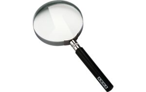 ARDA Lupe  Ø 7.5cm, Glas Vergrösserung 3-Fach