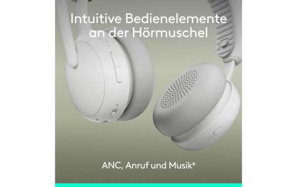 Logitech Headset Zone wireless 2 ES white 