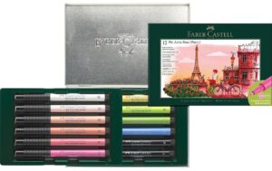 Faber-Castell PITT Artist Pen Set Paris 12 Farben