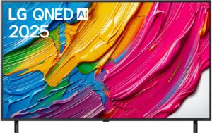 LG TV QN 55QNED80A6A 55 4K QNED,60Hz,Slim Design 29mm, 2-pole