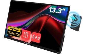 1938805 - Mediatech Verbatim Port Touchscreen 13.3 Wireless Wireless inkl. Powerbank, 5K