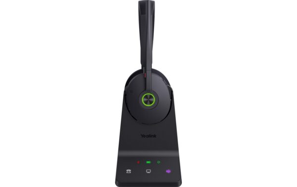 1939995_1 - Mediatech Yealink Headset WH68 UC DECT Wireless Headset, mit Basisstation