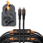 Tether Tools LeverLock & Cable Kit Optima 10G, 9.2m Schwarz