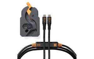 Tether Tools LeverLock & Cable Kit Optima 10G, 4.6m Schwarz