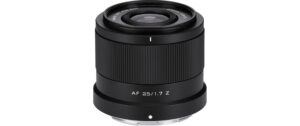 Viltrox AF 25 1.7 Auto focus prime lens APS-C Nikon Z Mount