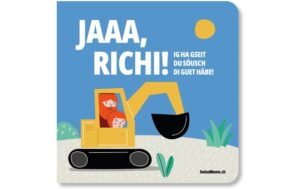 SwissMeme Kinderbuch JAAA, RICHI!, 14.5 x 14.5 x 1 cm