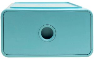Exacompta Tiny Box Skandi, A5+, frostblau Schubladenbox, stapelbar, recyc.Kunsstoff